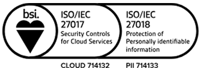 ISO/IEC 27017 and 27018 certifications