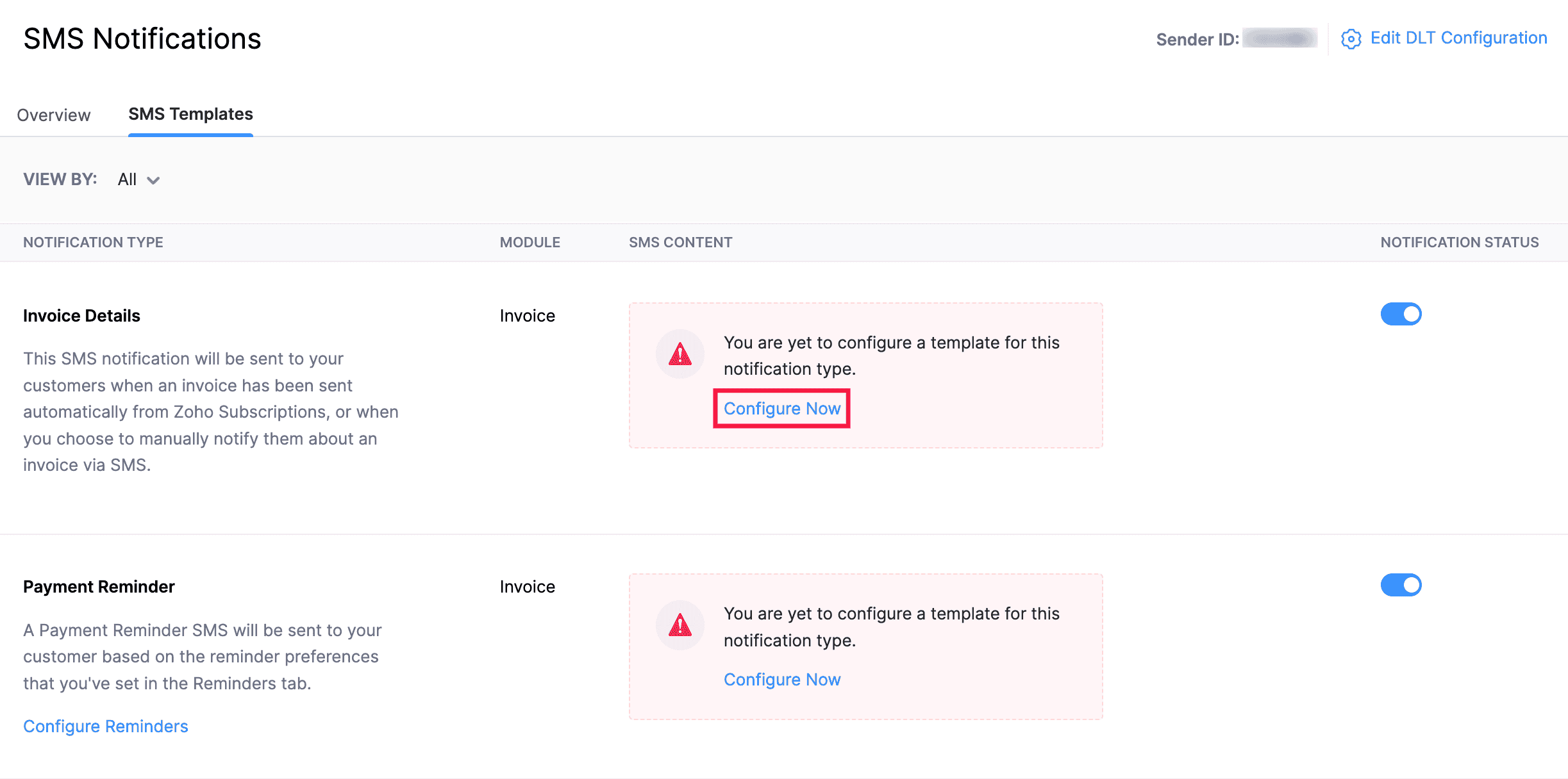 Configure Now