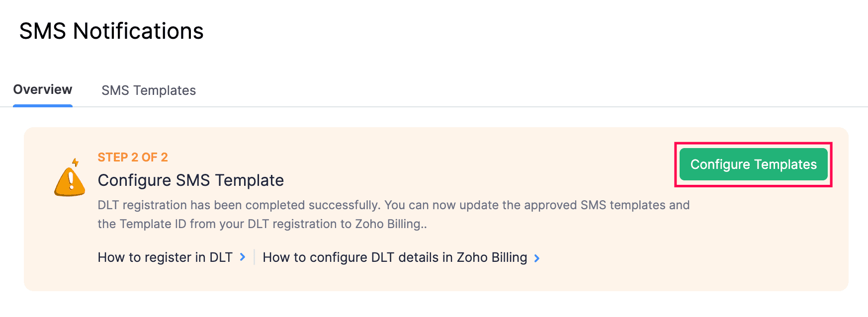 Configure Templates