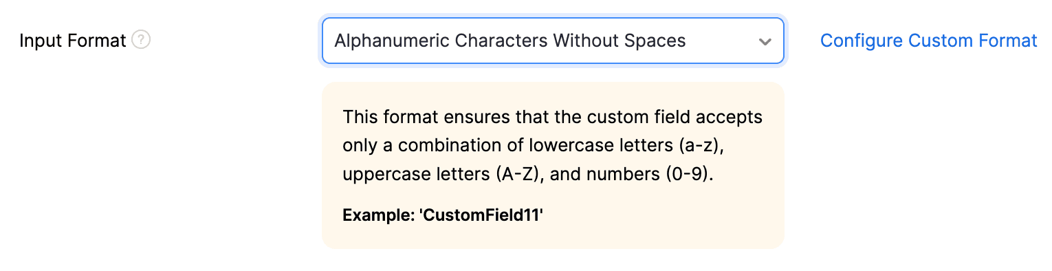 Input Format
