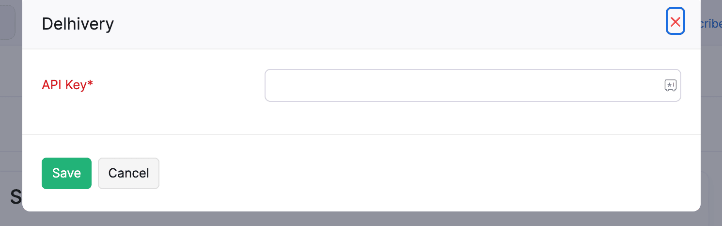 Delhivery API