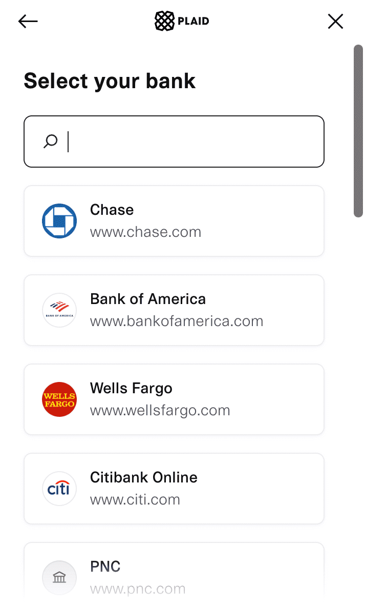 Search Bank