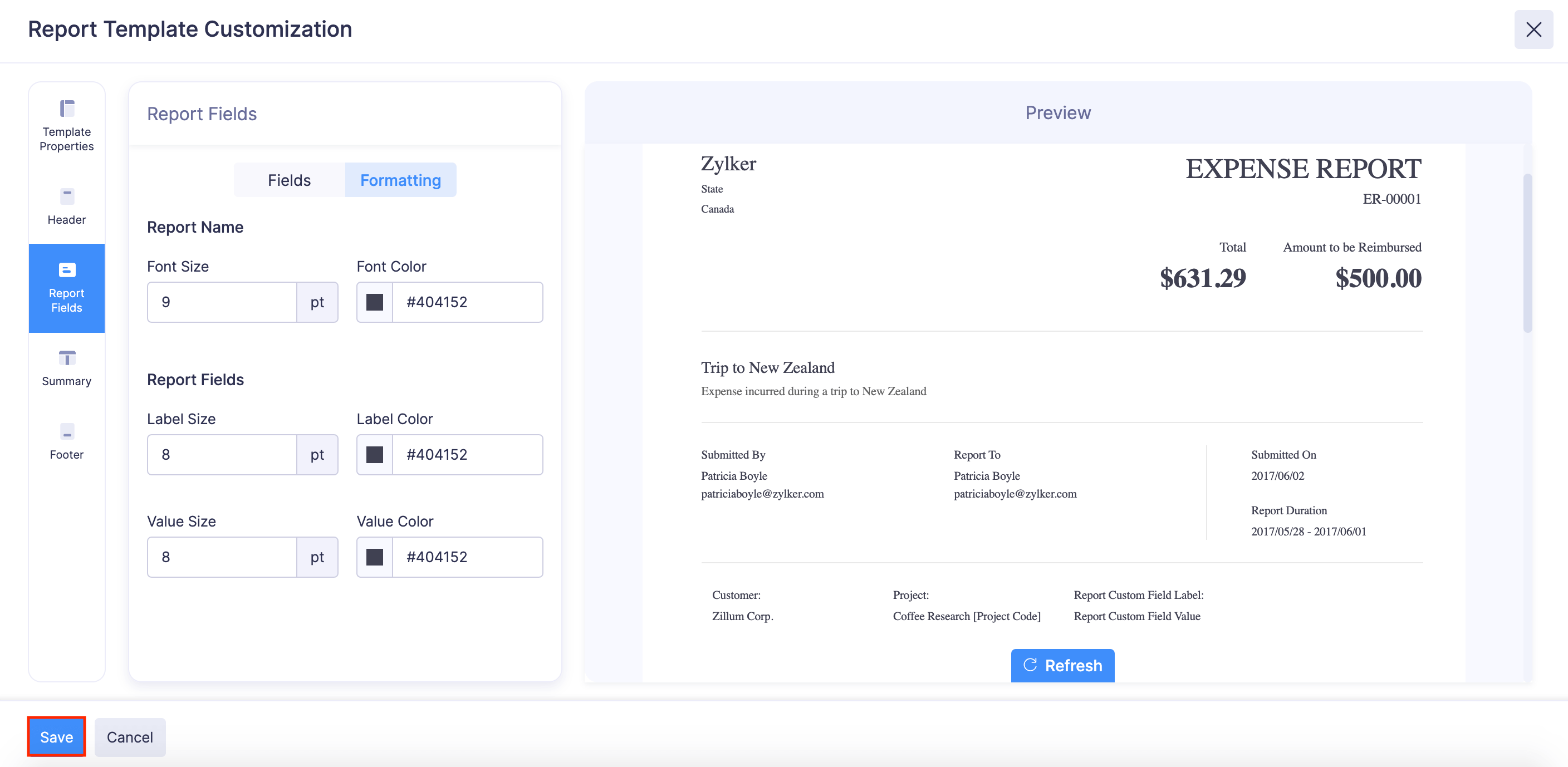 PDF Templates
