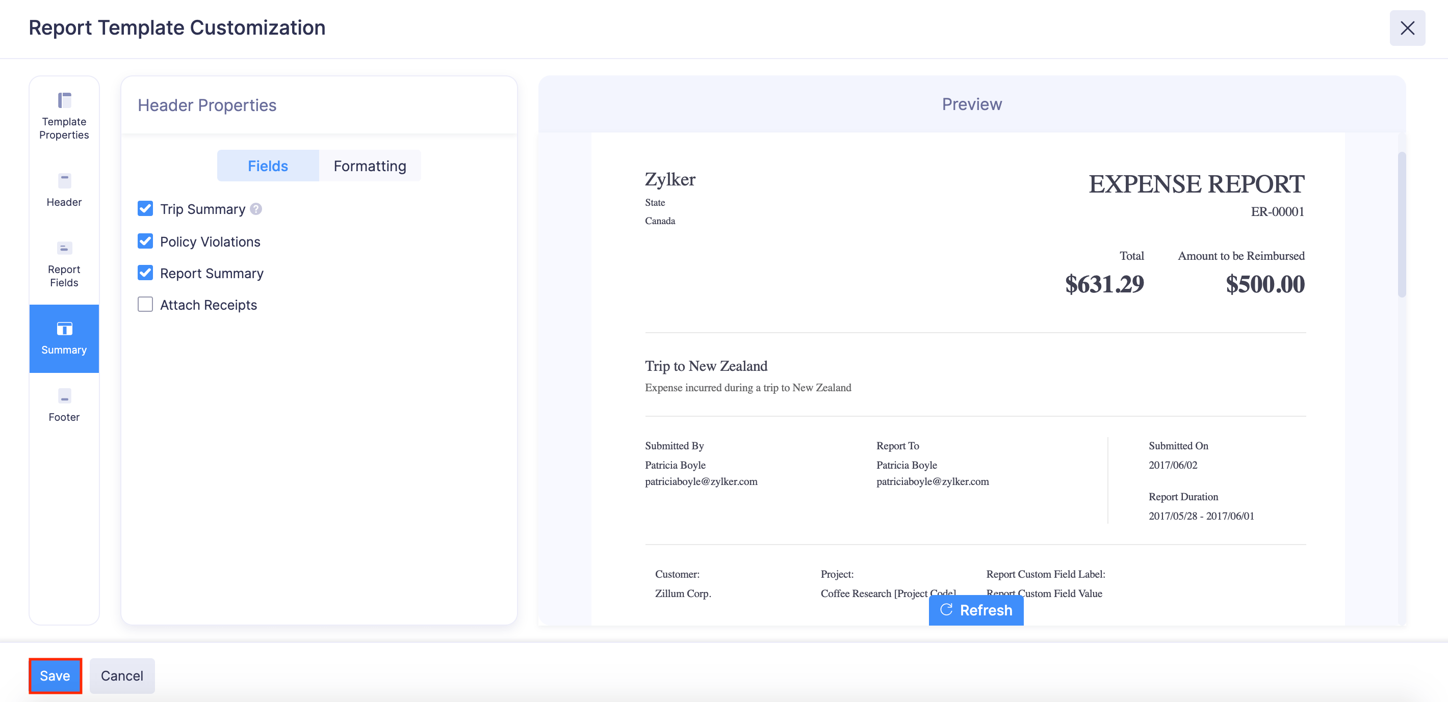 PDF Templates