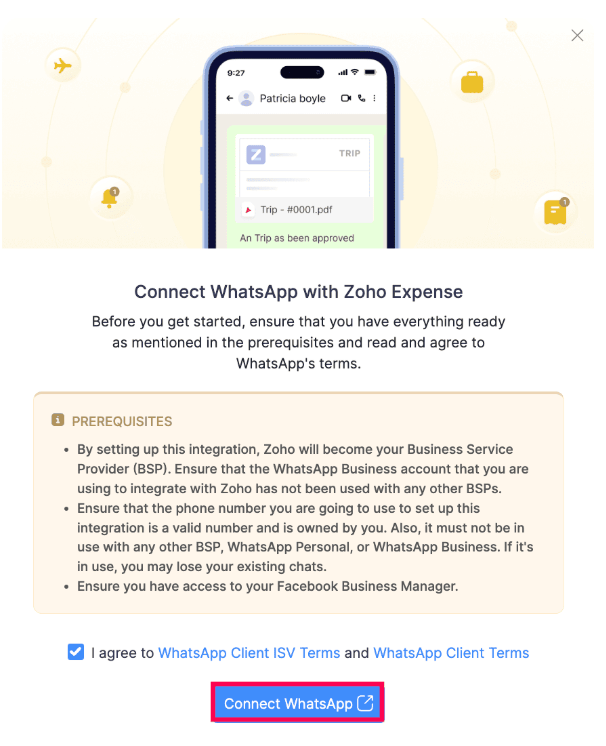 Connect WhatsApp