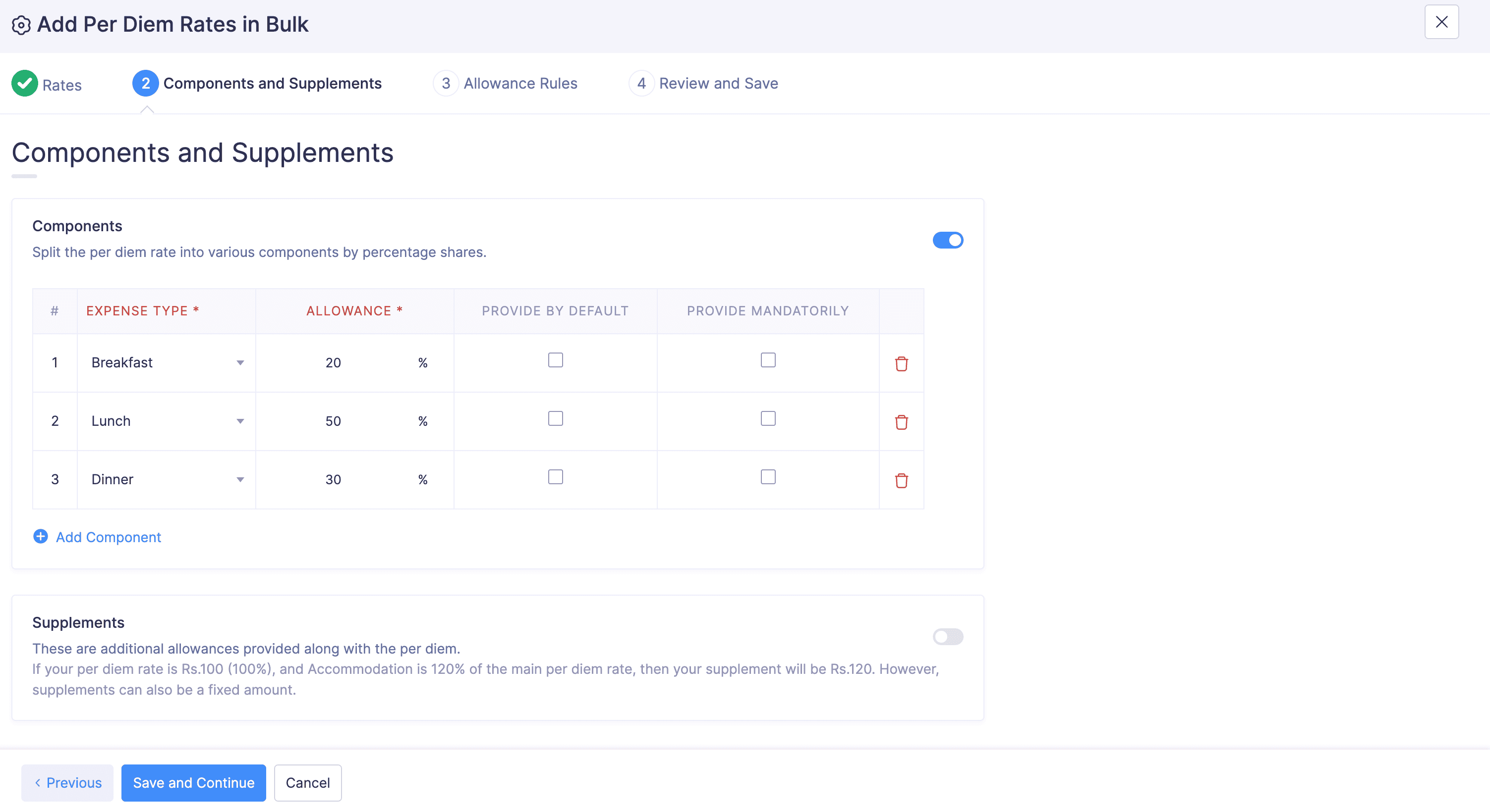 Add Components