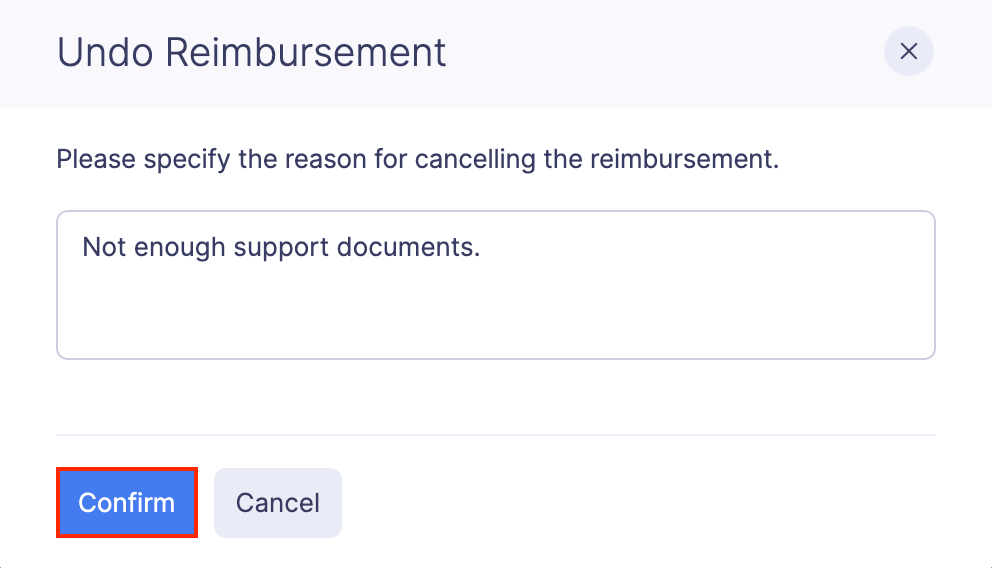 Reimburse Reports