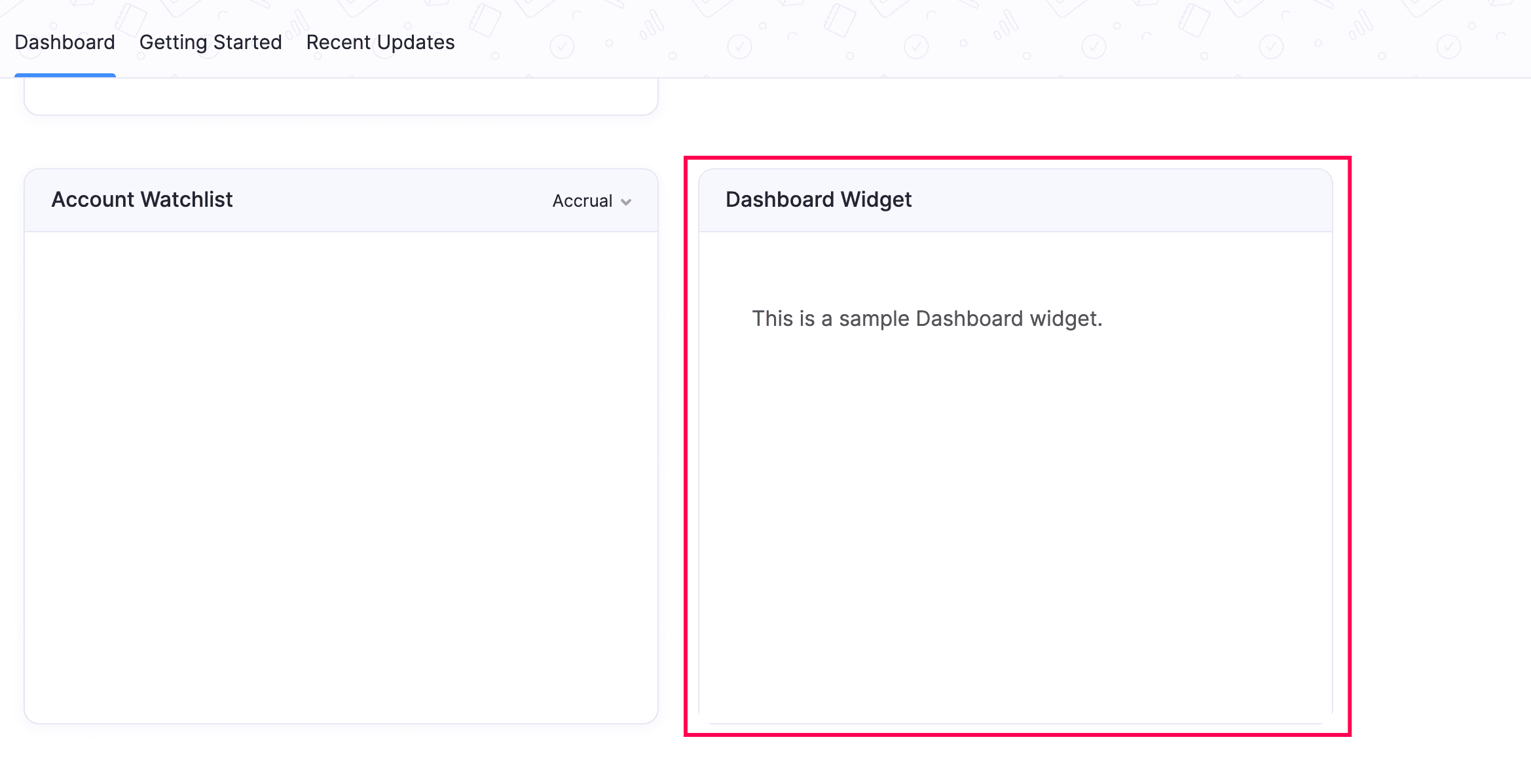 dashboard-widget