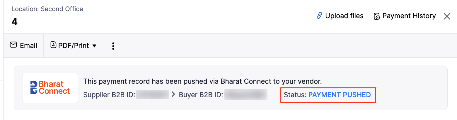Record Payment