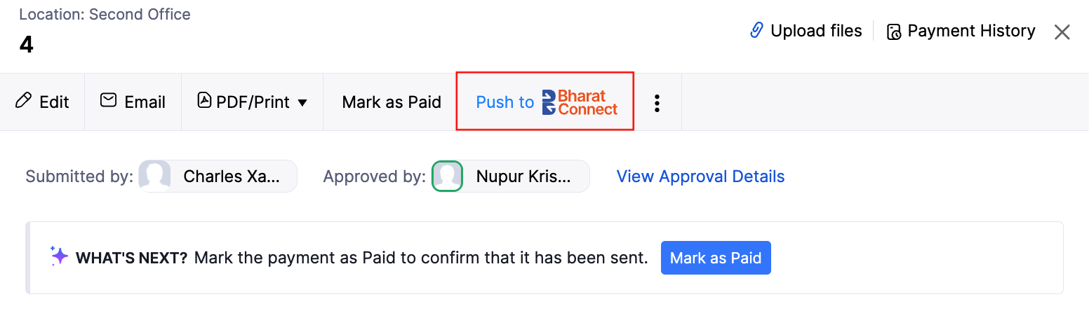Record Payment