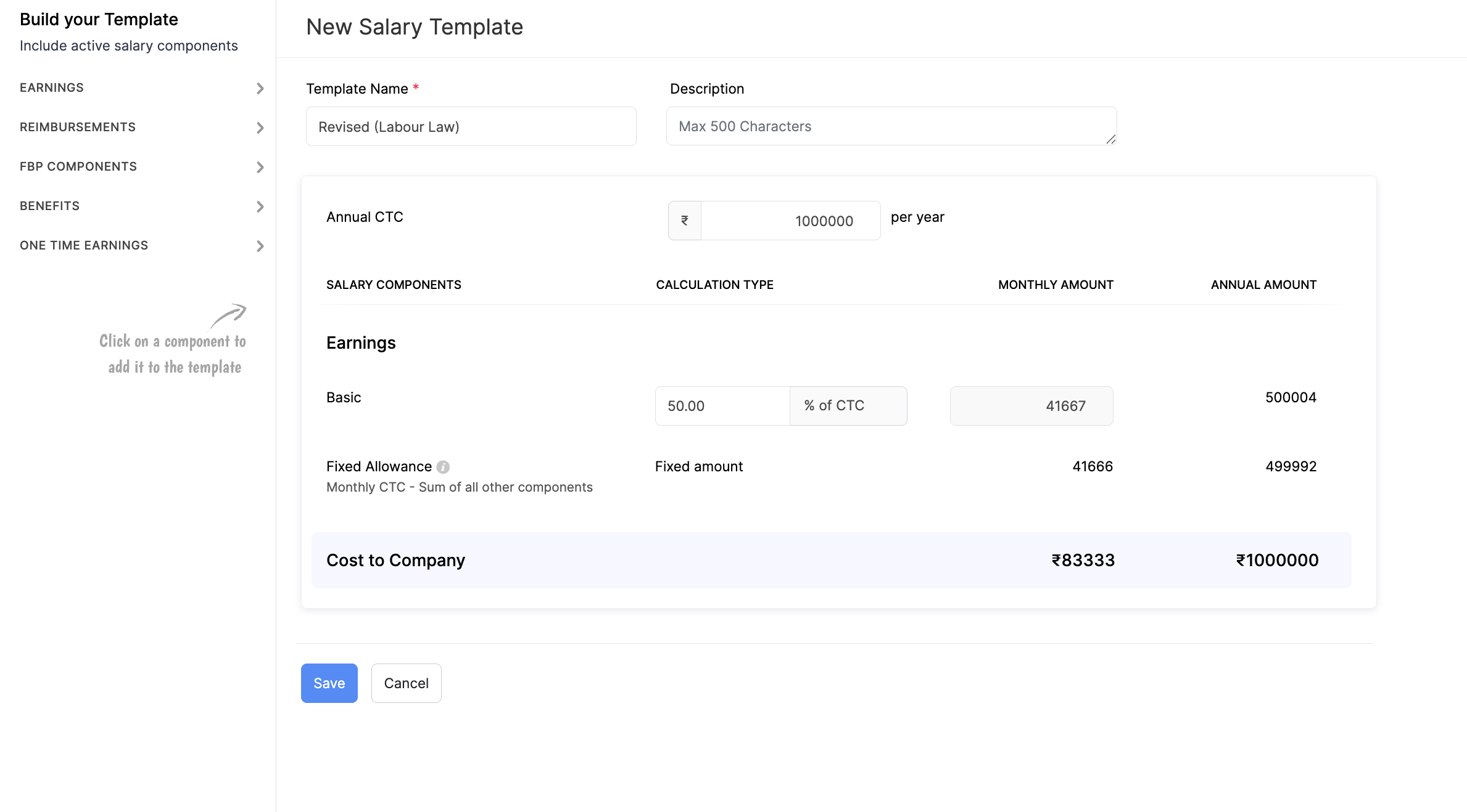Update Salary
