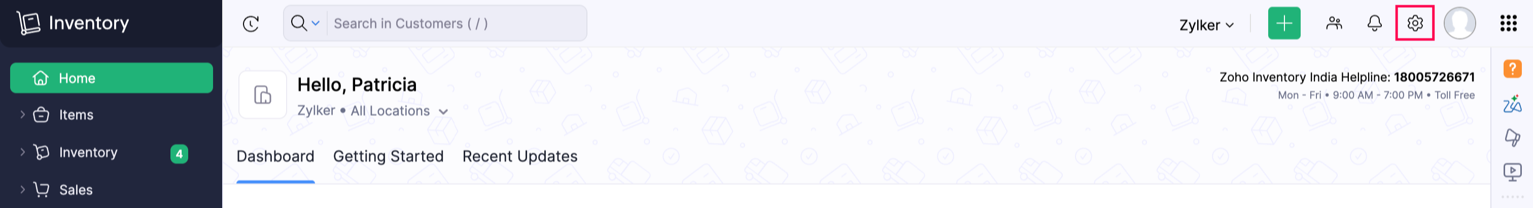 Gear icon